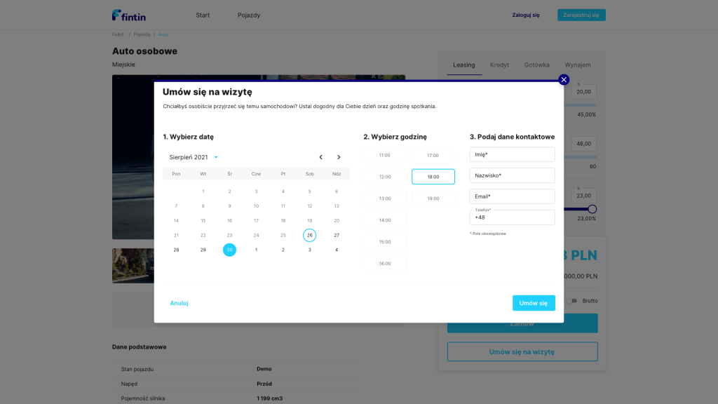 rewolucja cyfrowa, motoryzacja, platforma usług finansowych, usługi finansowe, fintech, obsługa klienta, platforma bankowości cyfrowej, rozwiązanie dla sektora finansowego, leasing samochodów, finansowanie, proces finansowania